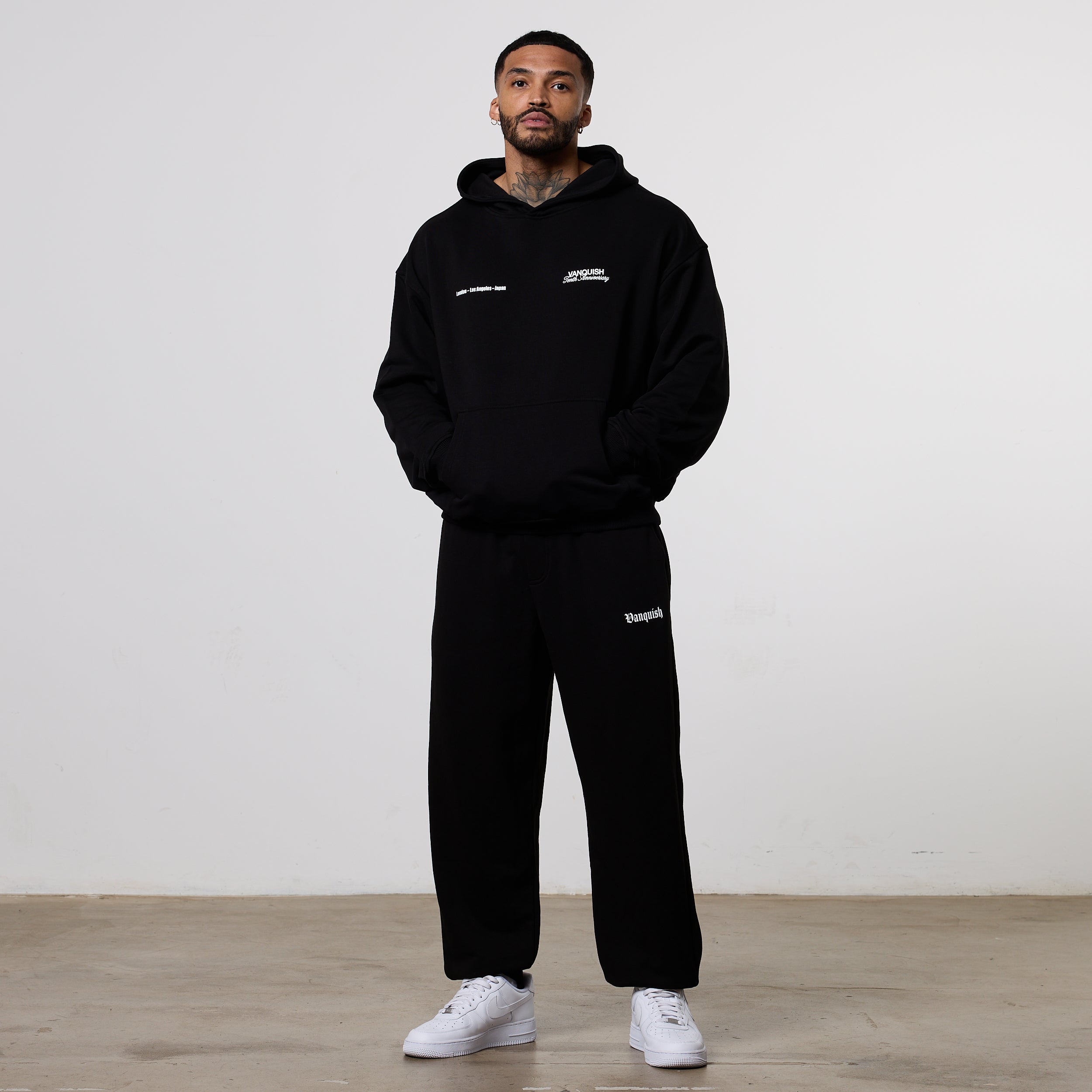 Vanquish TSP Anniversary Black Oversized Hoodie