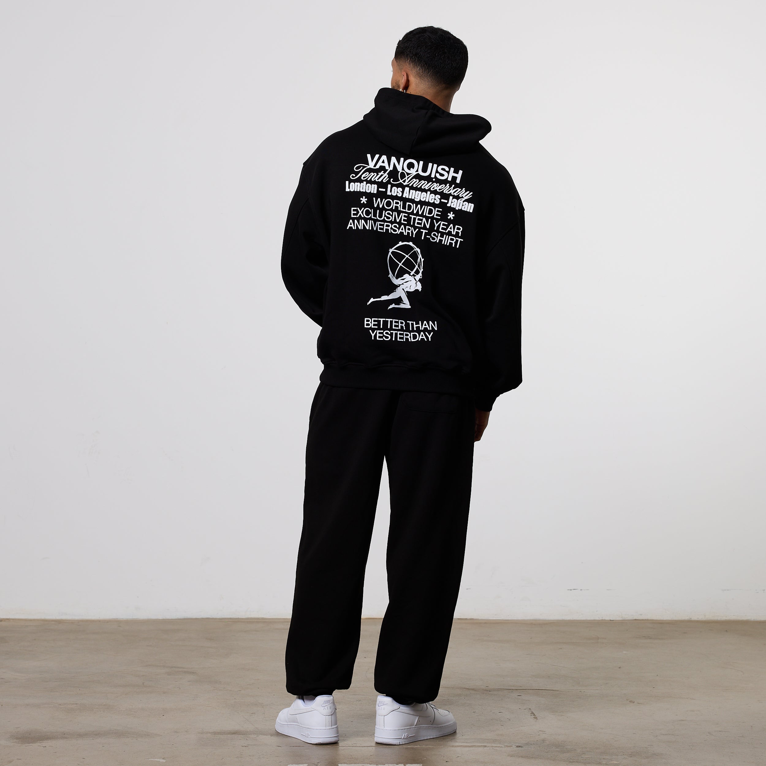 Vanquish TSP Anniversary Black Oversized Hoodie