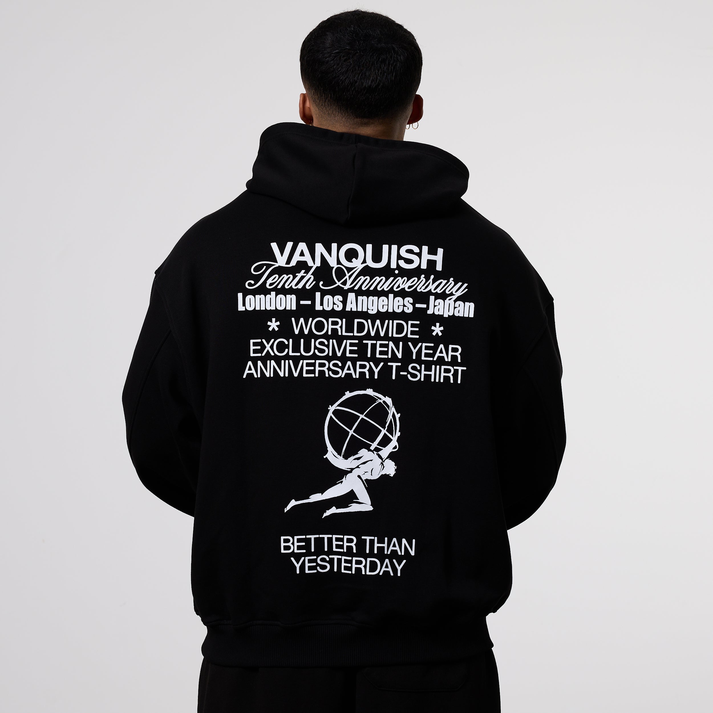 Vanquish TSP Anniversary Black Oversized Hoodie