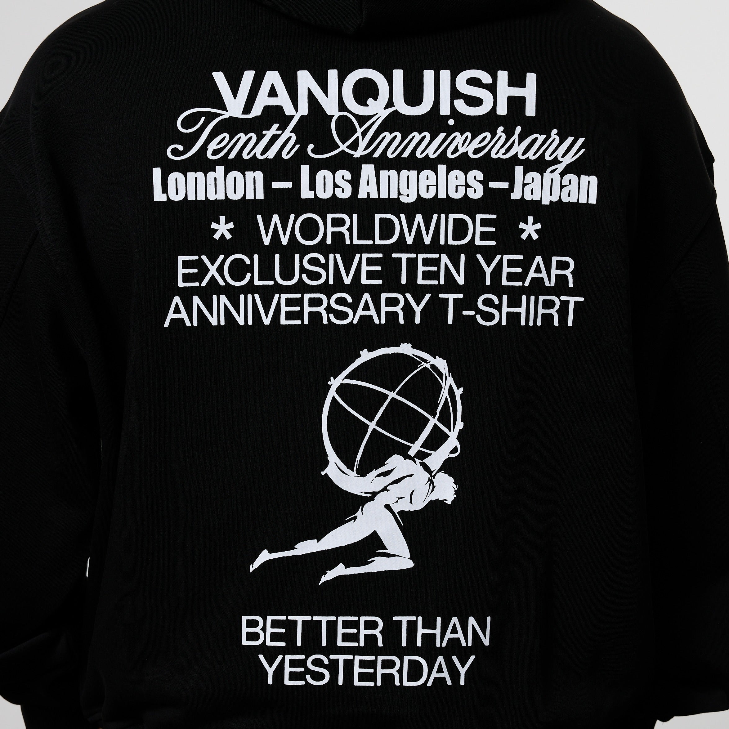 Vanquish TSP Anniversary Black Oversized Hoodie