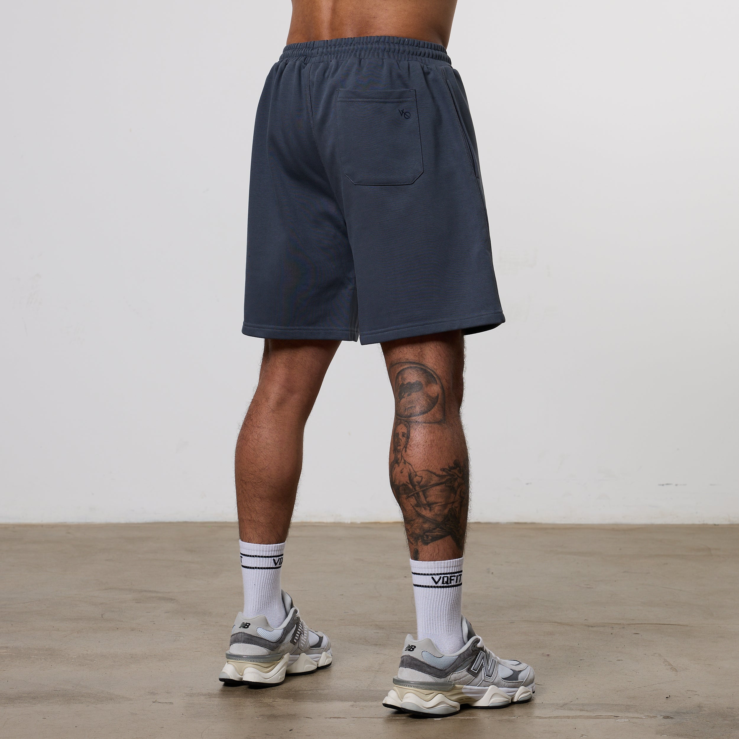 Vanquish Essential Denim Blue Oversized Heavyweight Shorts