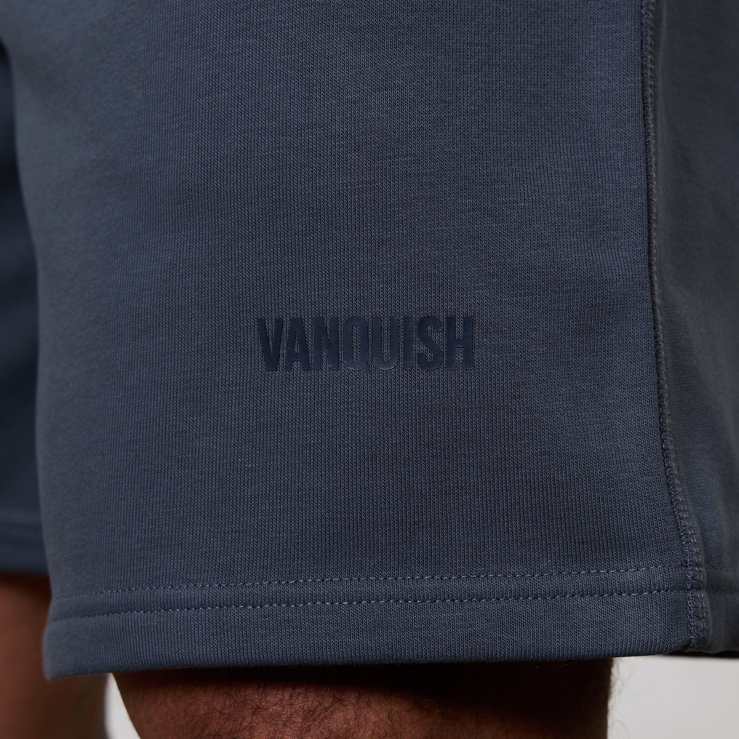 Vanquish Essential Denim Blue Oversized Heavyweight Shorts