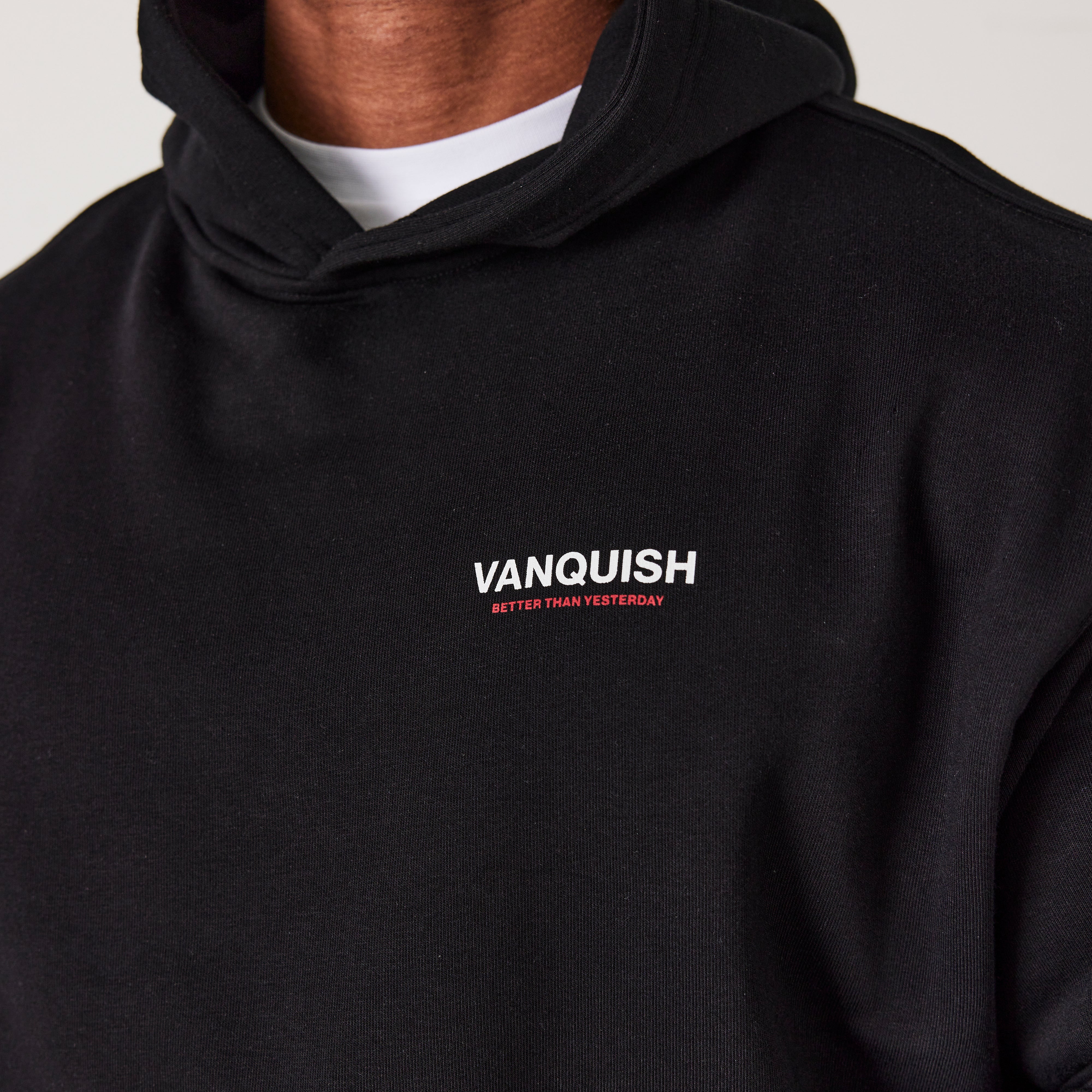 Vanquish TSP – Schwarzer Tokyo-Kapuzenpullover