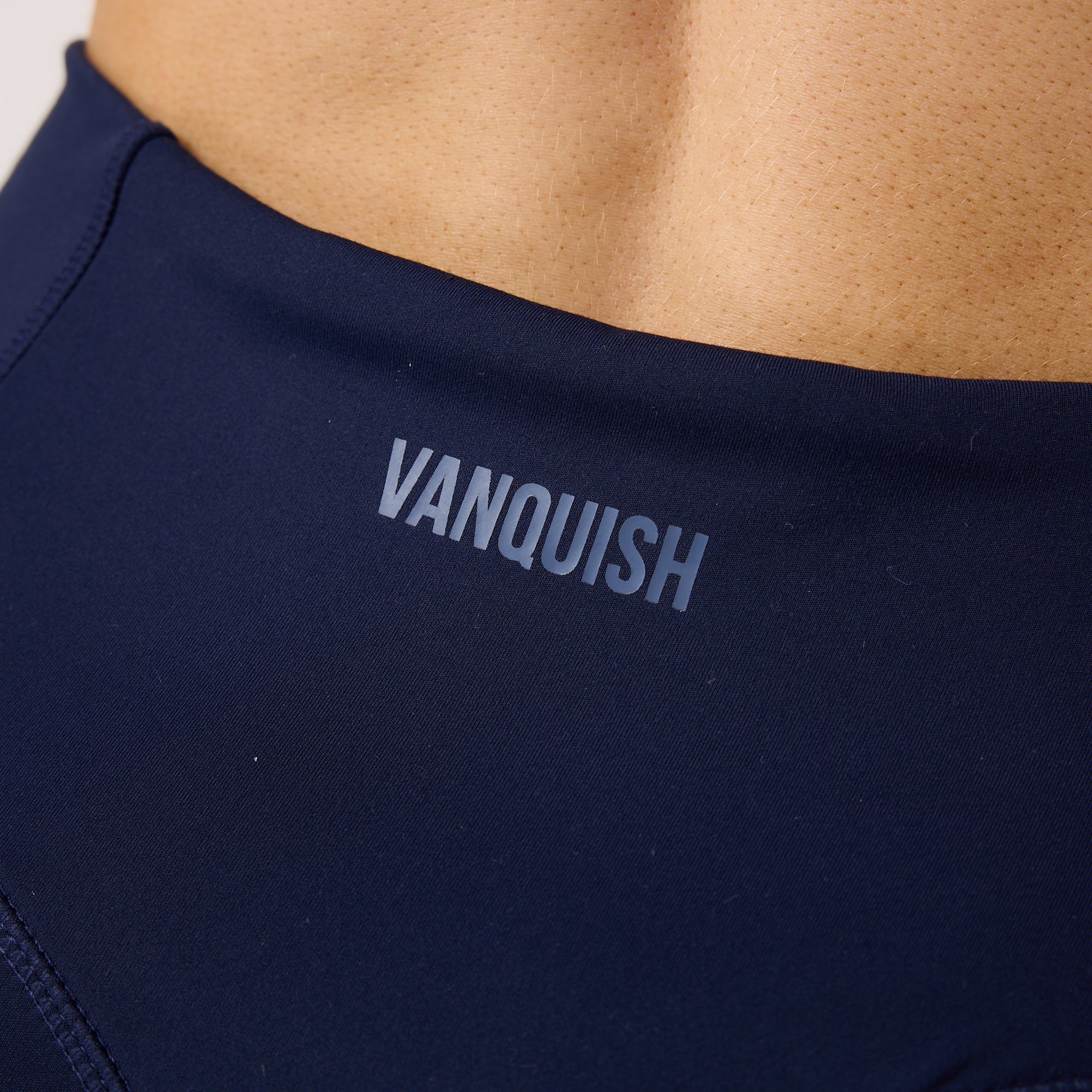 Vanquish Enhance – Gerüschte Leggings in Marineblau