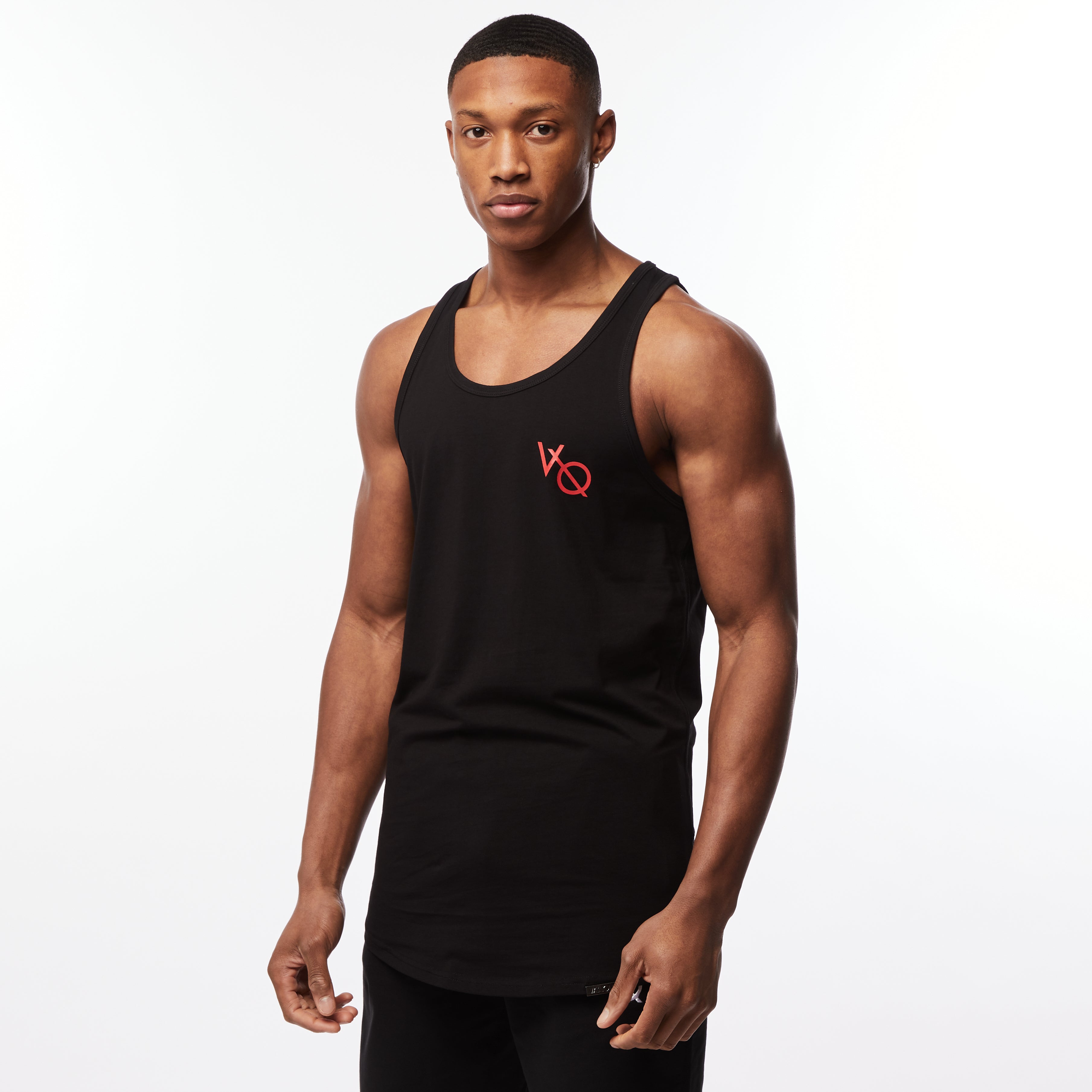 Vanquish Essential SP Black Longline Tank