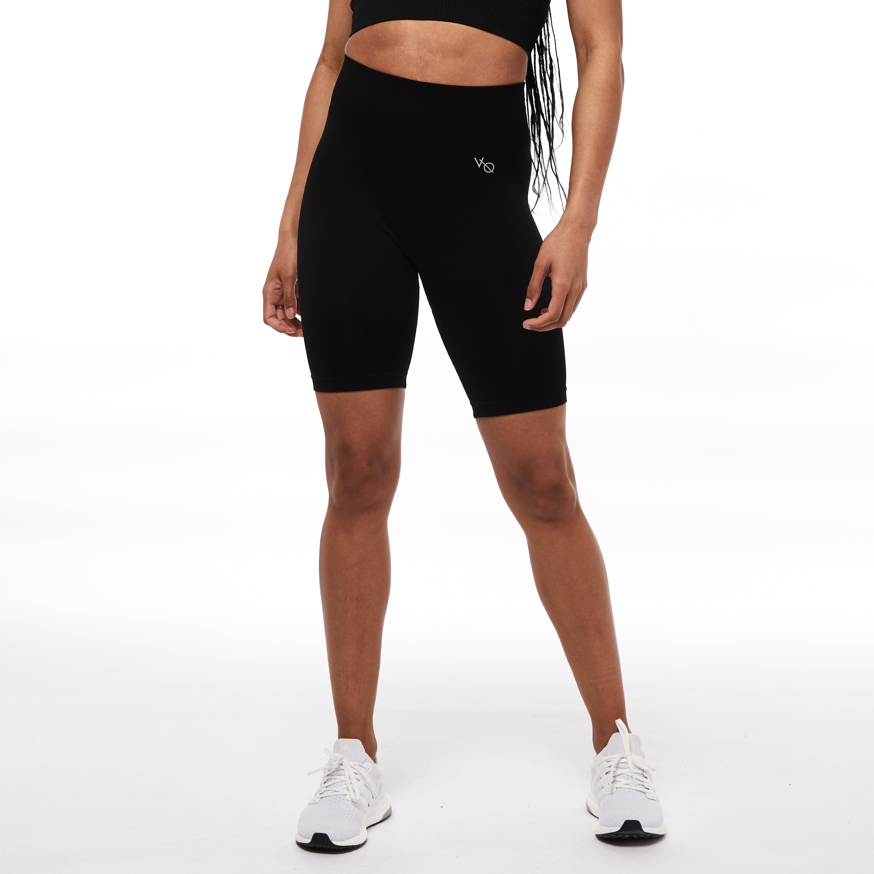 Vanquish Neutral Black Seamless Cycling Shorts