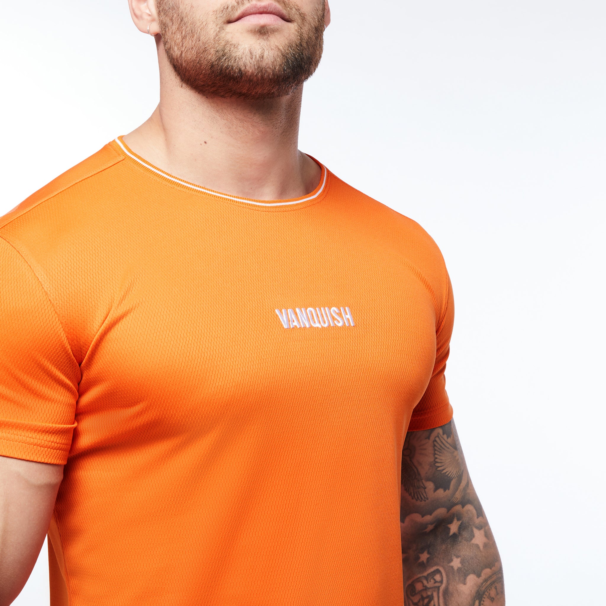 Vanquish Throwback Orange T Shirt