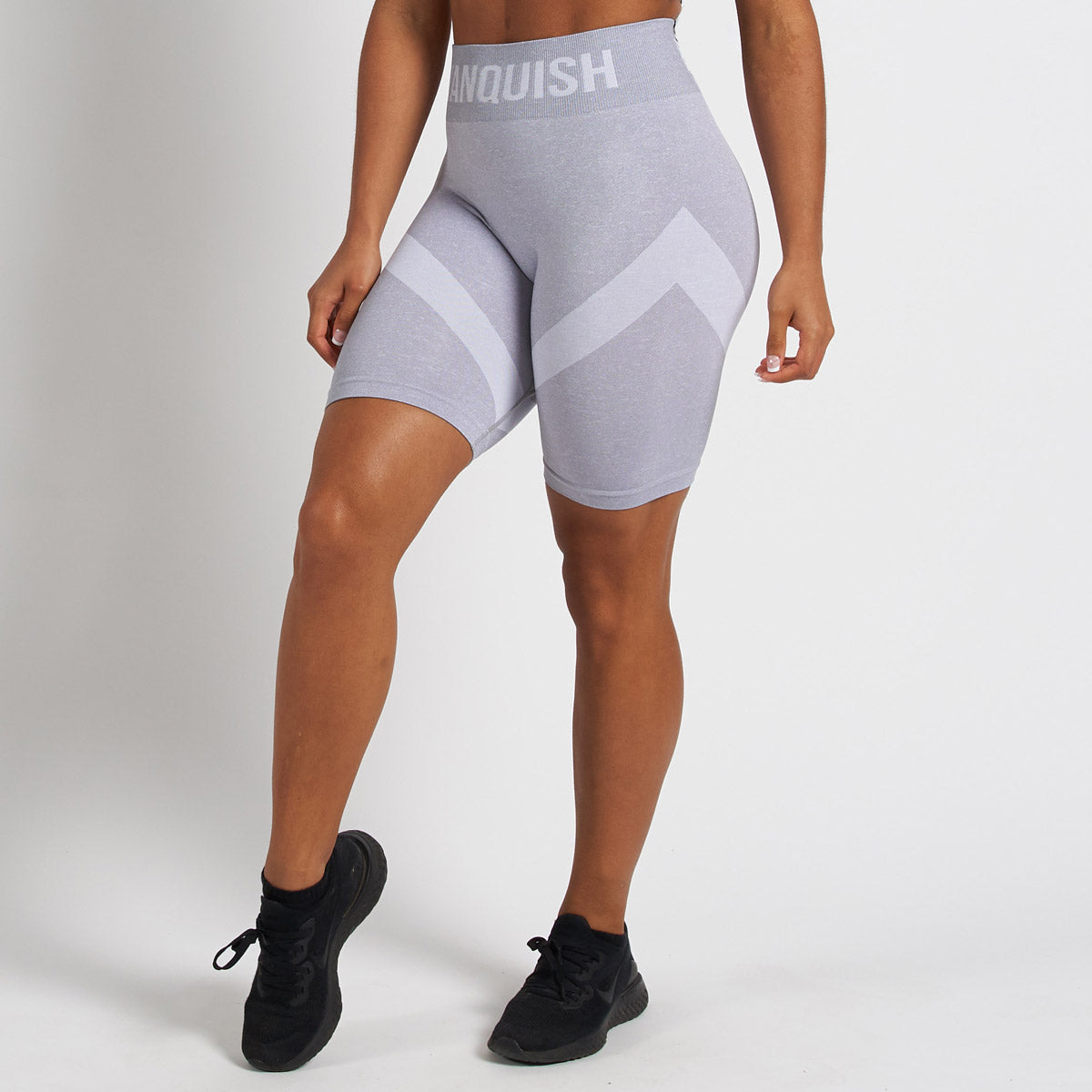 Vanquish Allure White Seamless Cycling Shorts