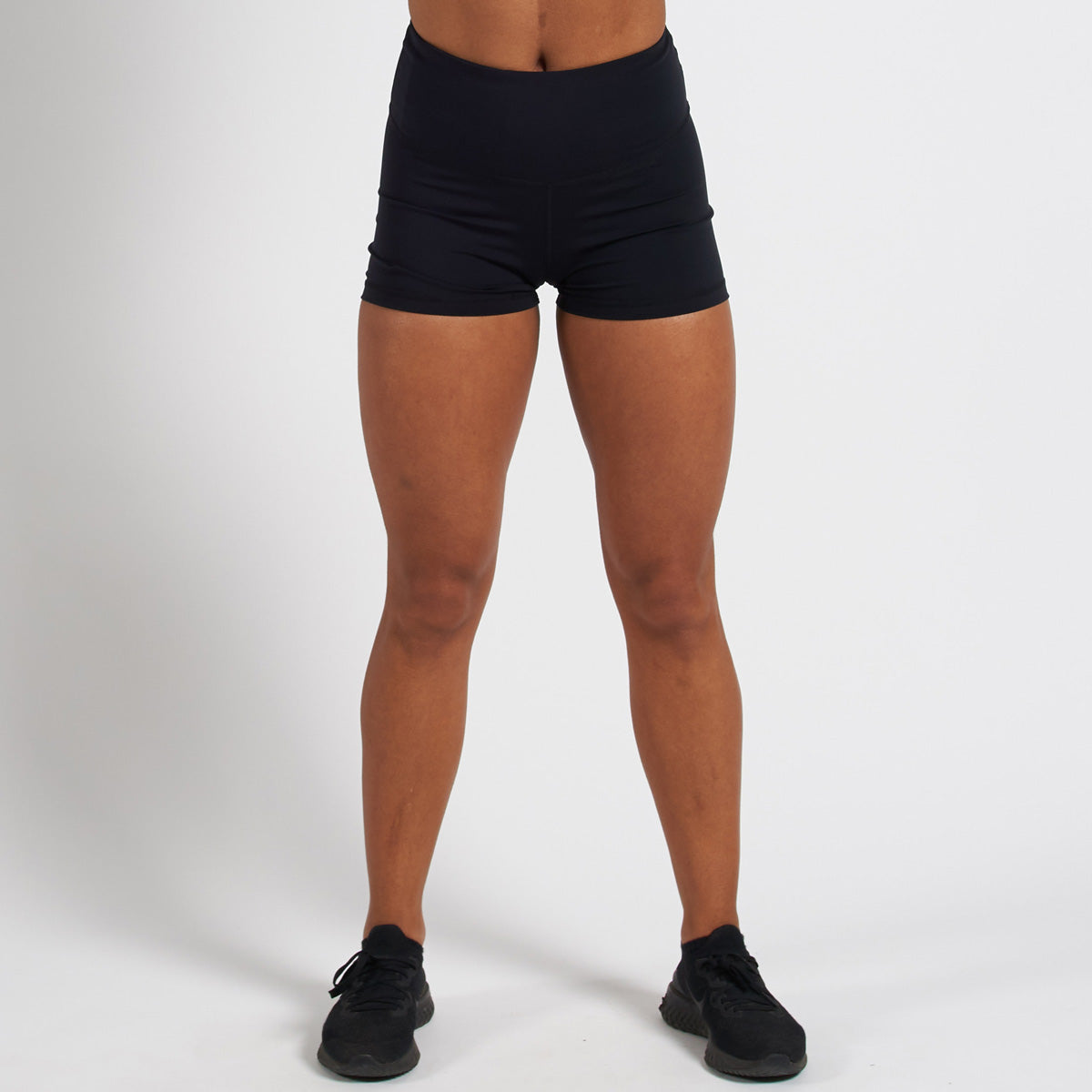 Vanquish Radiate Women's Black Scrunch Shorts