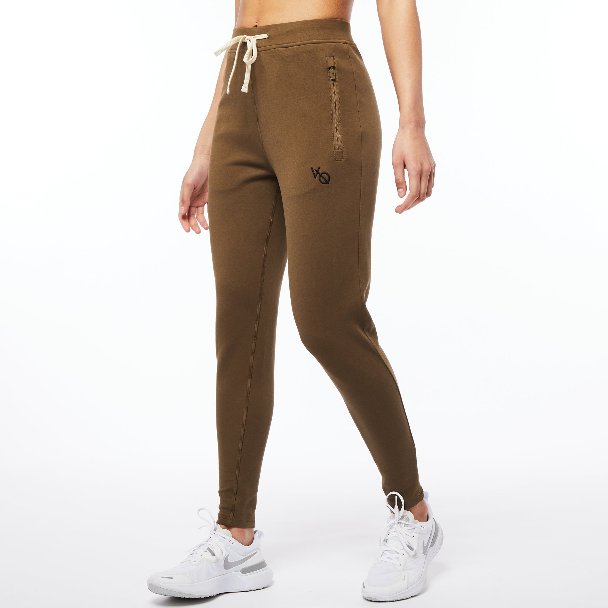 Vanquish Essential Olivgrüne Jogginghose für Damen