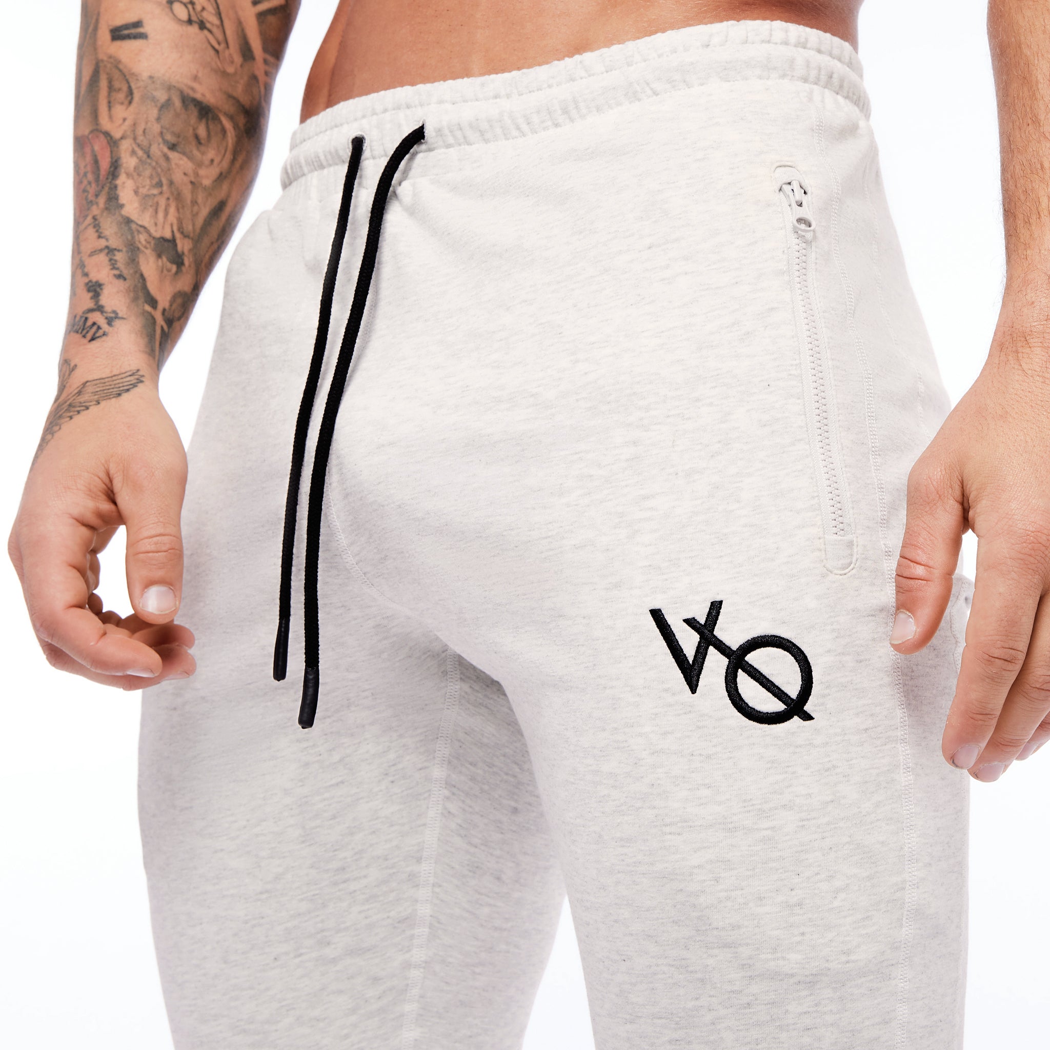 Vanquish Eclipse Off White Tapered Sweatpants