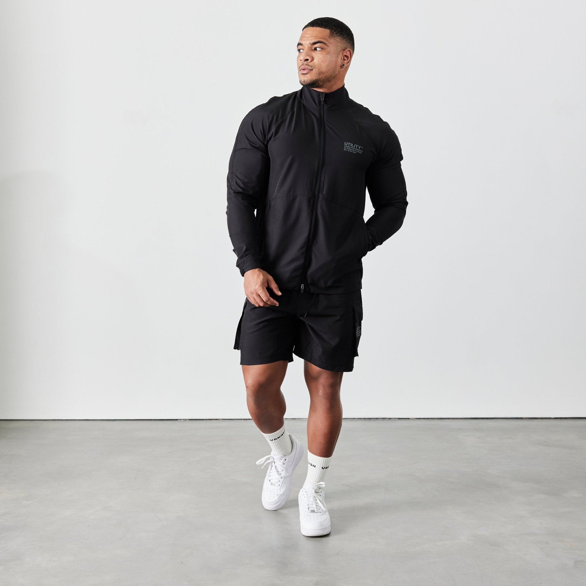 Vanquish Utility V2 Black Jacket - Vanquish Fitness